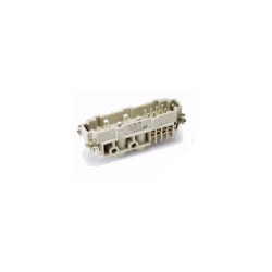 Insert HK, Raccordement à vis, mâle, 12 pin, 80A, Polycarbonate, 24B 